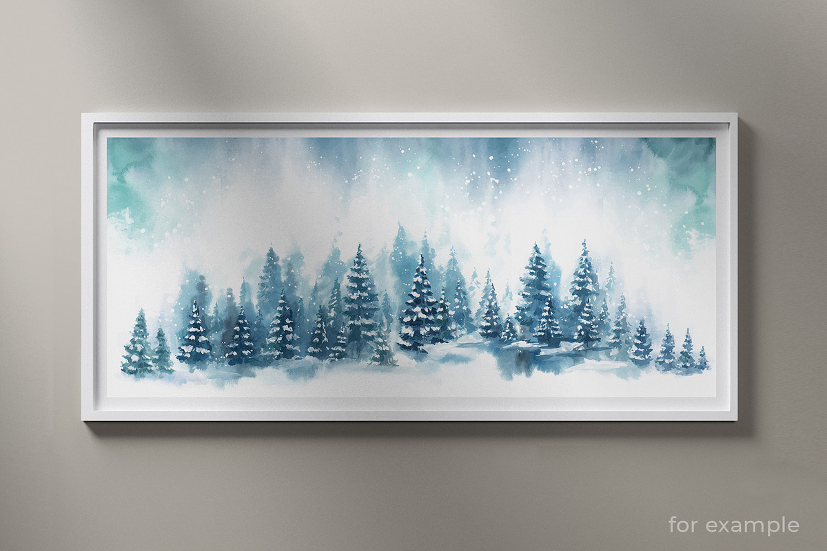 Winter in the Forest, a Decorative Illustration by LeiaSW (Photo 4 of 6)