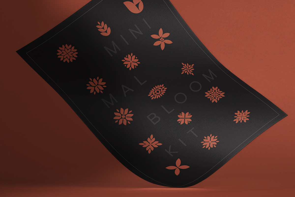 Minimal Bloom Kit, a Branding & Logo Template by TirionType (Photo 6 of 7)
