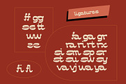assox typeface, a Script Font by alit design (Thumbnail 8 of 16)