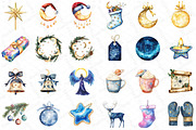 Celestial Christmas Clipart, an Illustration by DreamPrint404 (Thumbnail 5 of 5)