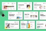 Clean Portfolio Presentation Slides, a Brochure Template by MightyDesign (Thumbnail 1 of 8)