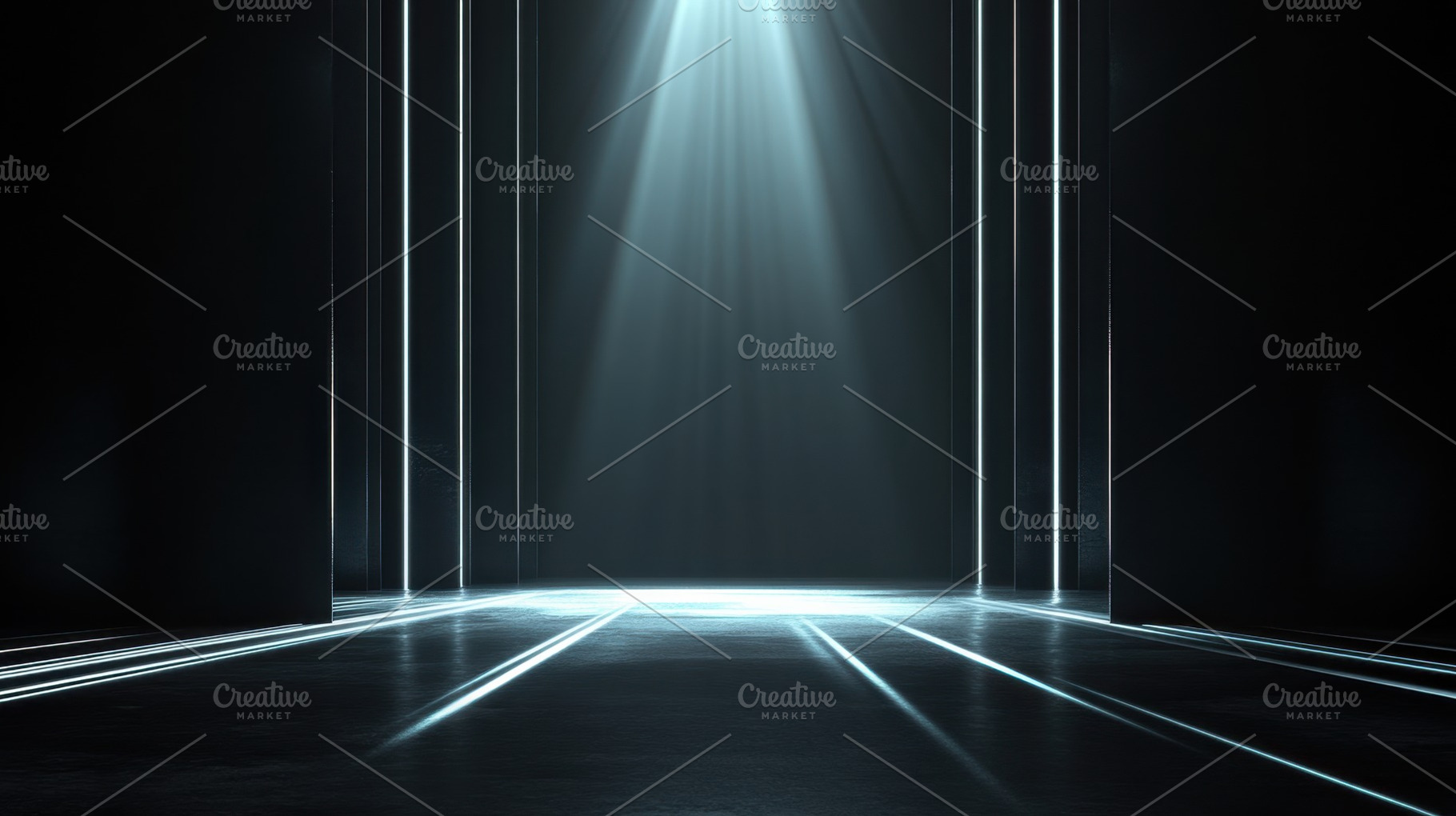 Light in dark corridors, a Photo by Beautiful things