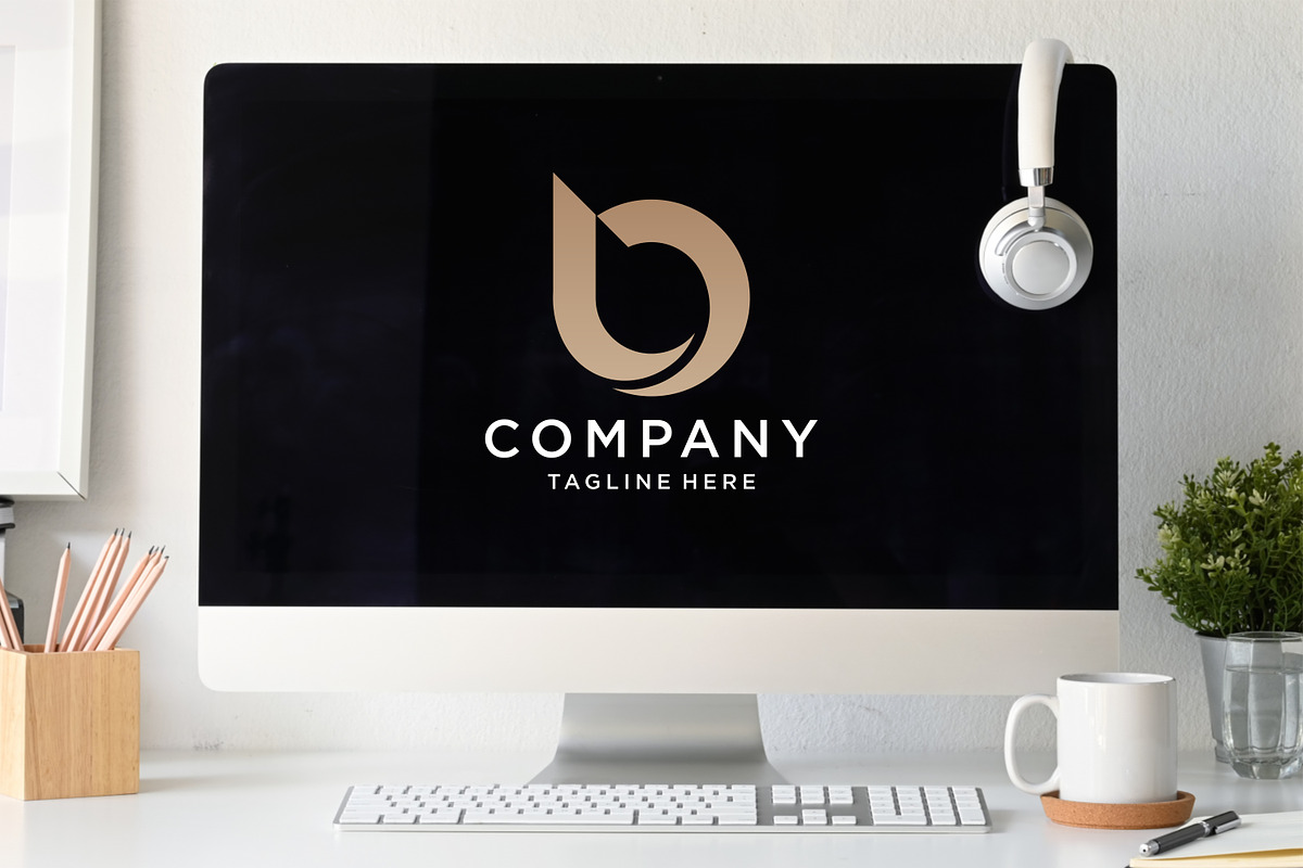 monogram logo design - SVG file, a Branding & Logo Template by BARONSTD (Photo 3 of 17)