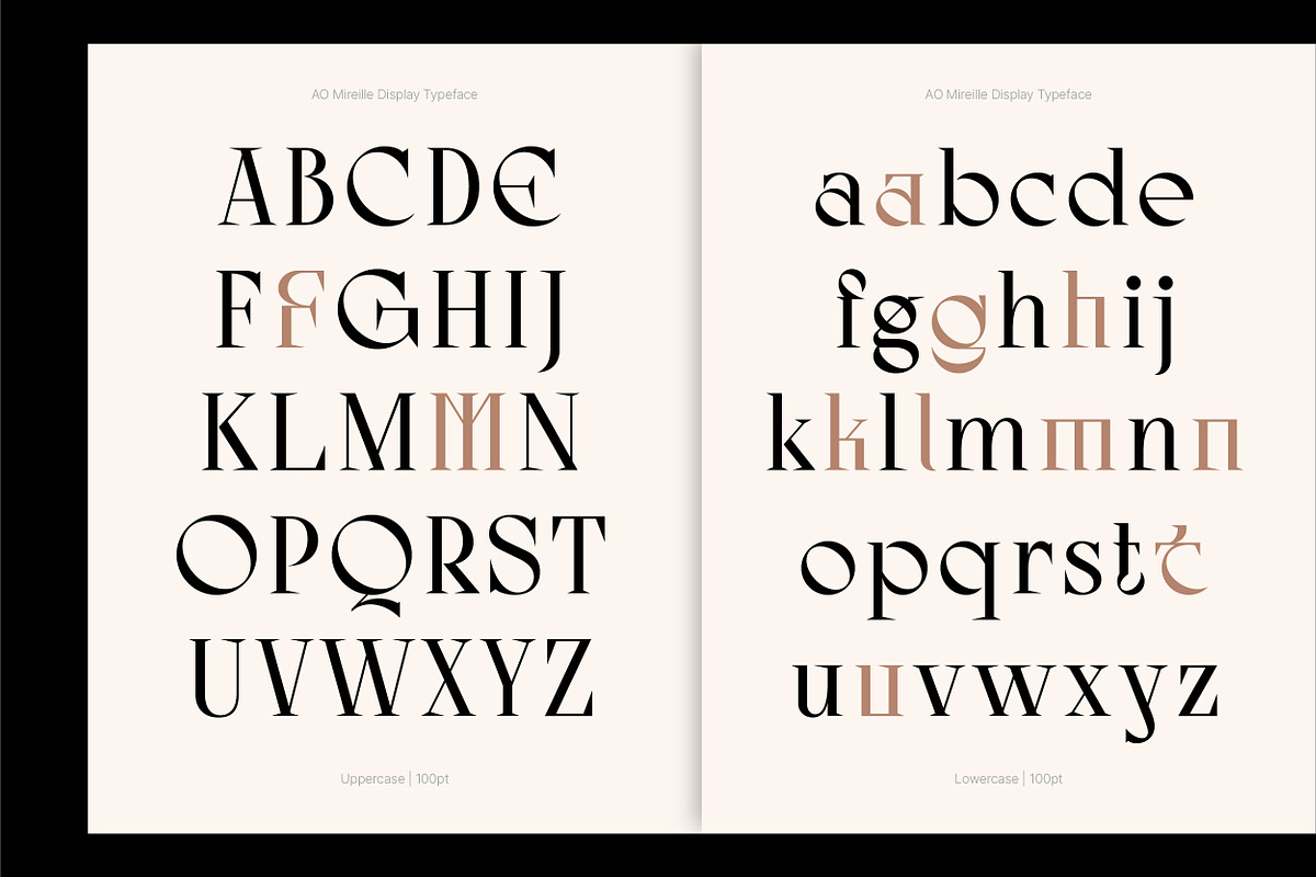 AO Mireille - Display Typeface, a Font by OwunStudio (Photo 3 of 15)