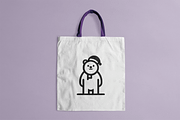 Bear Cute Logo Design, a Branding & Logo Template by Vectorium Studio (Thumbnail 2 of 2)