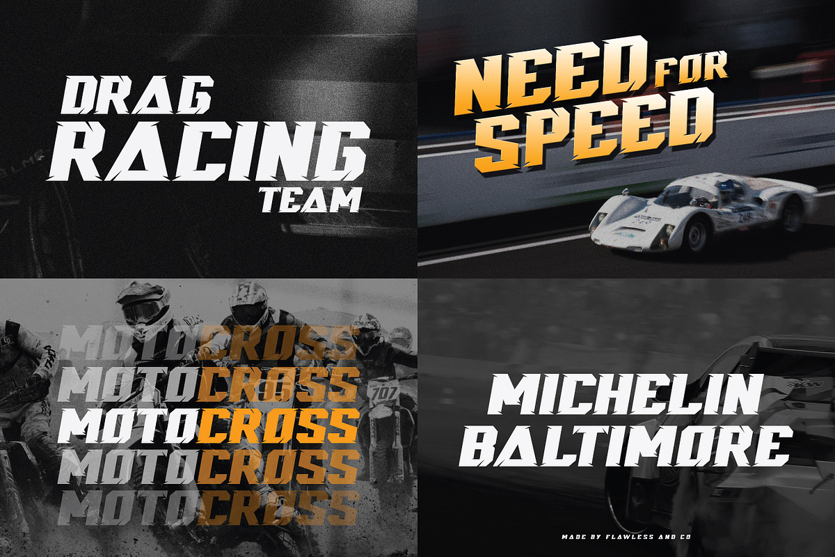 Sports Font Bundle 2, a Sans Serif Font by Flawless And Co (Photo 9 of 12)