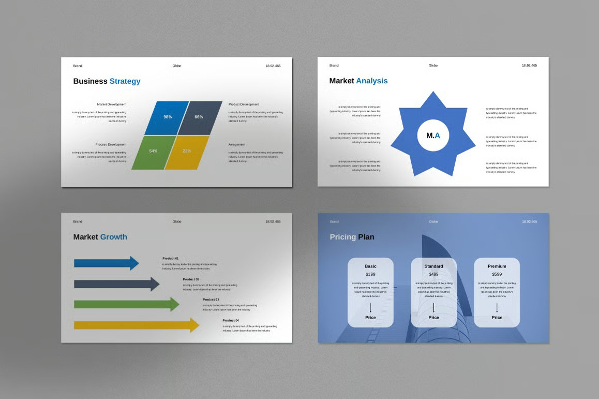 Globe Presentation Template Keynote, a Presentation Template by Fit-tee (Photo 5 of 7)