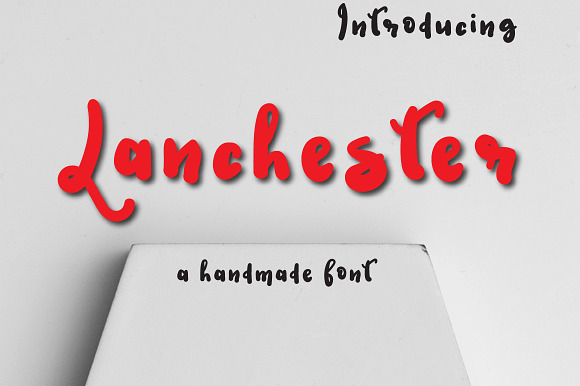 Lanchester Typeface preview 3