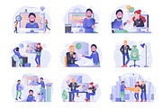 Job Search and Apply Illustrations, a Work Illustration by Alex Krugli (Thumbnail 2 of 6)