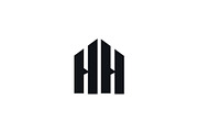 Letter HH Building logo, a Branding & Logo Template by Abir Hossain Waffi (Thumbnail 3 of 5)