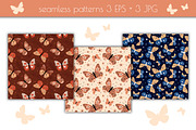 Whimsical Butterfly Clipart Patterns, a Pattern Graphic by AnnaViolet_store (Thumbnail 5 of 12)