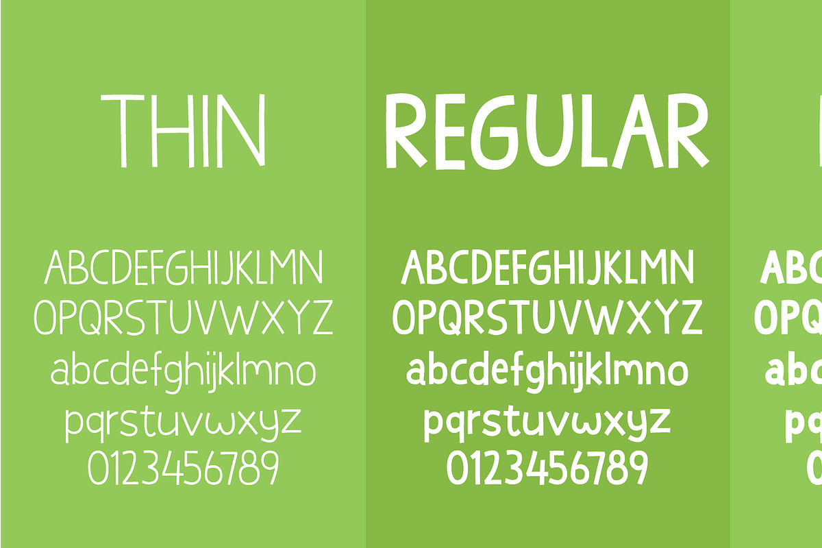 Open Arms, a Sans Serif Font by pizzadudedotdk (Photo 6 of 9)