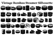 Vintage Bamboo Steamer Silhouette, a Graphic by musafir_fashion (Thumbnail 14 of 14)