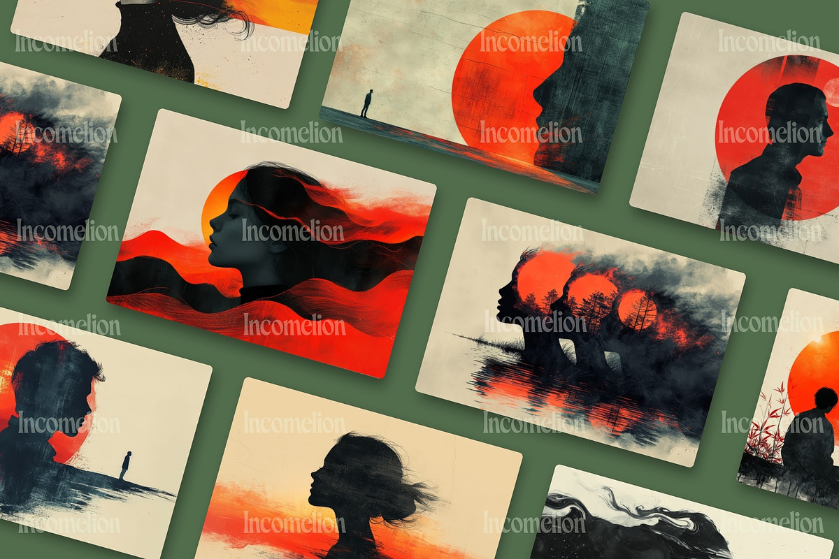 15 Mental Health Illustrations, a Healthcare Illustration by Incomelion (Photo 5 of 6)
