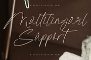 Gilberons Knighten Elegant Signature, a Script Font by Letterena Studios Script (Thumbnail 12 of 15)
