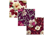 White Hibiscus Digital Paper, a Texture Graphic by CitraGraphics (Thumbnail 6 of 7)