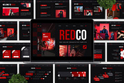 Redco - Red Fashion Powerpoint, a Presentation Template by Deepslide Studio (Thumbnail 3 of 6)
