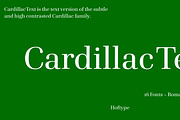 Cardillac Text, a Serif Font by Hoftype (Thumbnail 1 of 15)