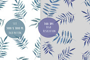 Palm Bundle. Leaves & Pattern, an Illustration by MaraquelaStudio (Thumbnail 6 of 8)