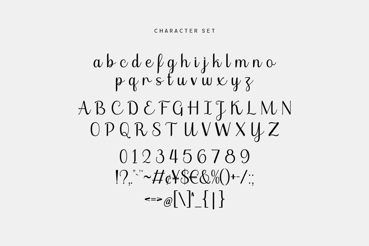Laurania Script Font, a Script Font by Burhan Afif (Photo 8 of 10)