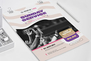 Sunday Service Curve Line, a Flyer Template by Me55enjah Design (Thumbnail 4 of 4)
