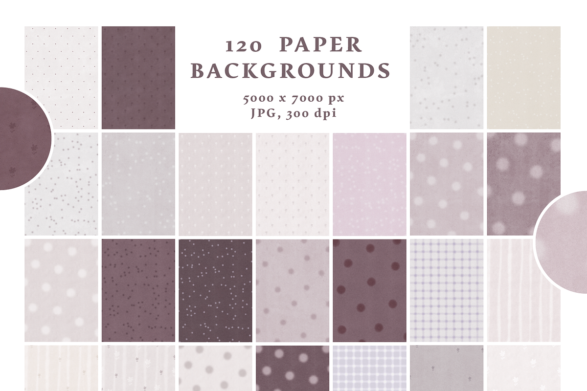 Tender Paper Backgrounds Set, a Background Graphic by Animoon (Photo 5 of 18)
