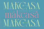 Makcasa Modern Serif Display Font, a Serif Font by timelesstype.co (Thumbnail 8 of 15)