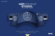 Hat Mockup Studio - Master Bundle, a Hat Mockup by PrePress Toolkit (Thumbnail 1 of 3)