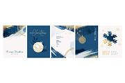 Set of Christmas and New Year Cards, a Seasonal Illustration by PureSolution (Thumbnail 4 of 5)
