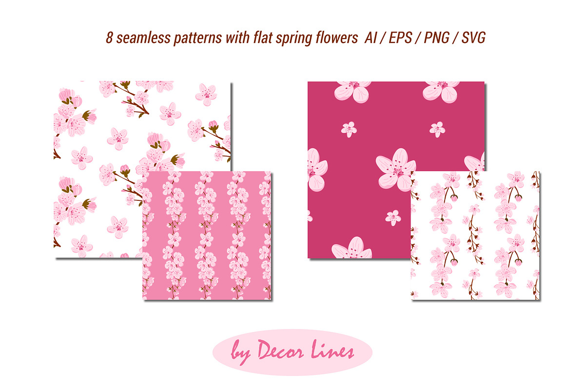 Spring Bloom, a Decorative Illustration by Decor Lines (Photo 8 of 12)