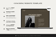 Wix Coaching, Small Business Website, a Wix Template by Sky Dore Design (Thumbnail 7 of 12)