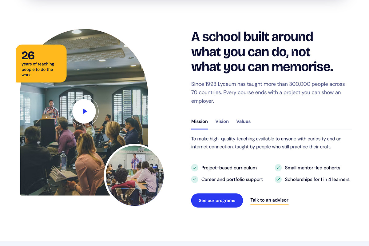 Lyceum - Education HTML Template, a HTML Template by Helenshop (Photo 2 of 5)