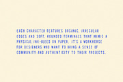 Wild Grain | A Bold Retro Stamp Sans, a Sans Serif Font by Courtney Flannagan Design (Thumbnail 6 of 7)