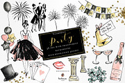 Glamorous Party Watercolor, a Person Illustration by beehouse studio (Thumbnail 3 of 6)