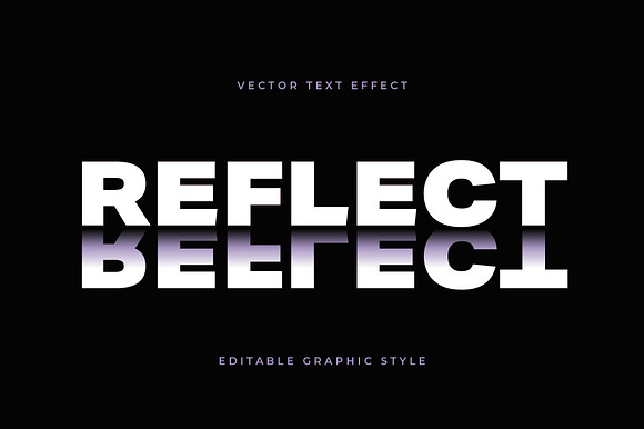 Bold Reflection Text Effect preview 3