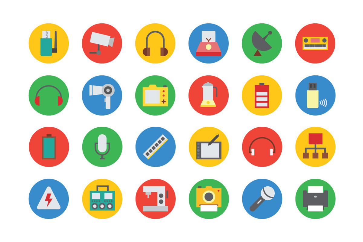150+ Electronics Vector Icons, an Emoji Icon by Creative Stall (Photo 4 of 5)
