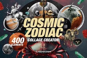 Cosmic Zodiac Collage Creator