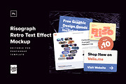 Risograph Retro Text Effect, a Layer Style Add-On by veila.me (Thumbnail 6 of 6)