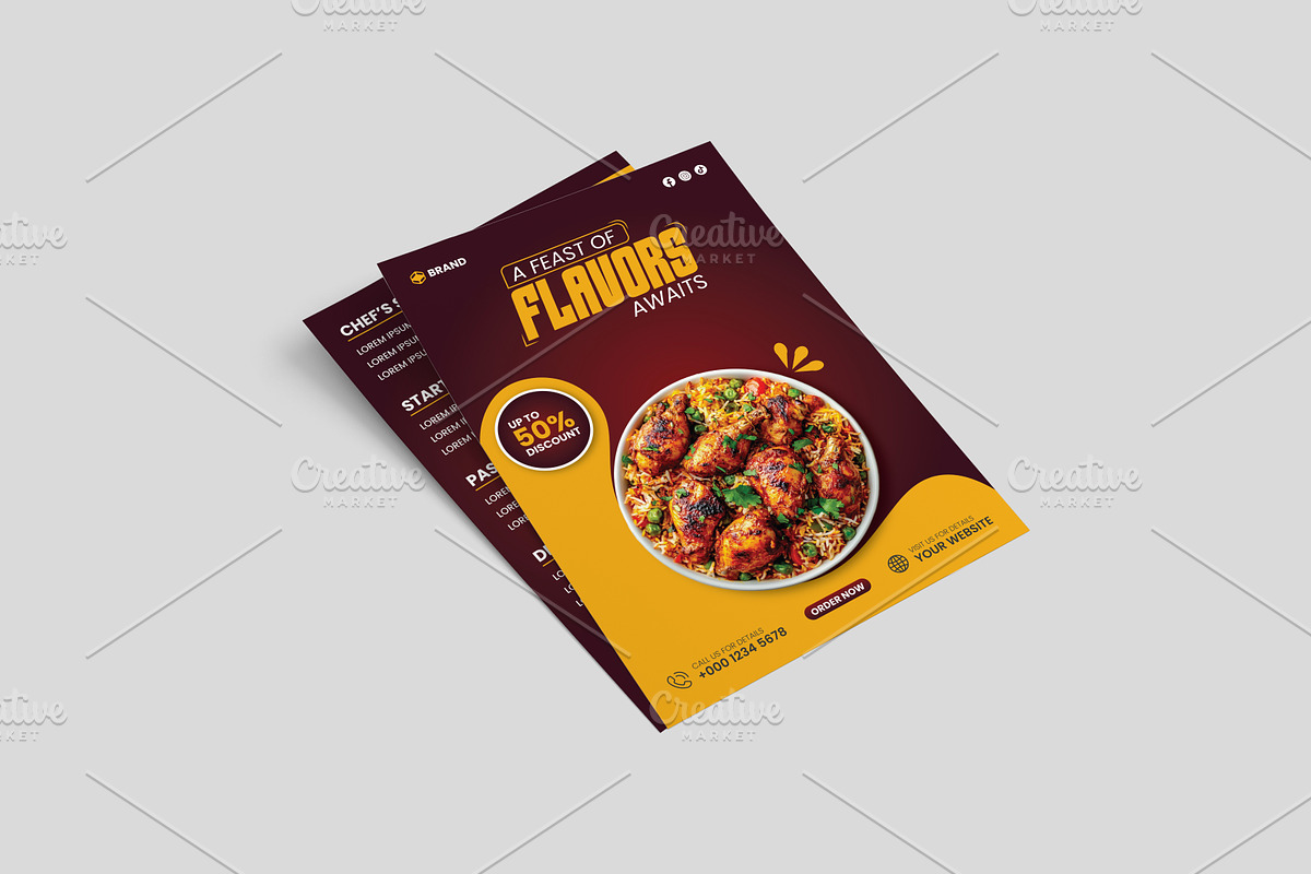 Food Menu Template | Restaurant / Cafe preview 4
