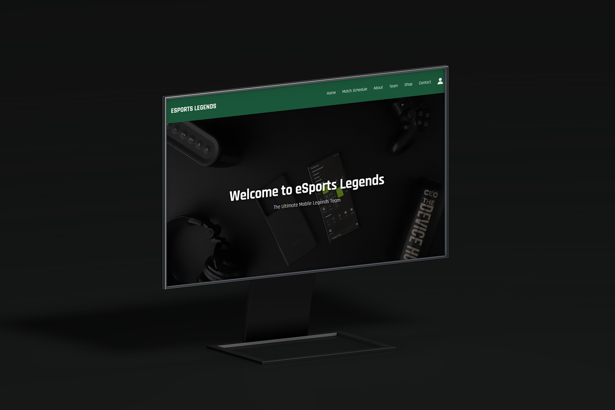 eSports Legends Web – HTML & CSS, a HTML Template by Al Pavo Studio (Photo 2 of 3)