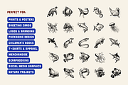 25 Marine Animal Illustrations, an Animal Illustration by Vectorian (Thumbnail 5 of 5)