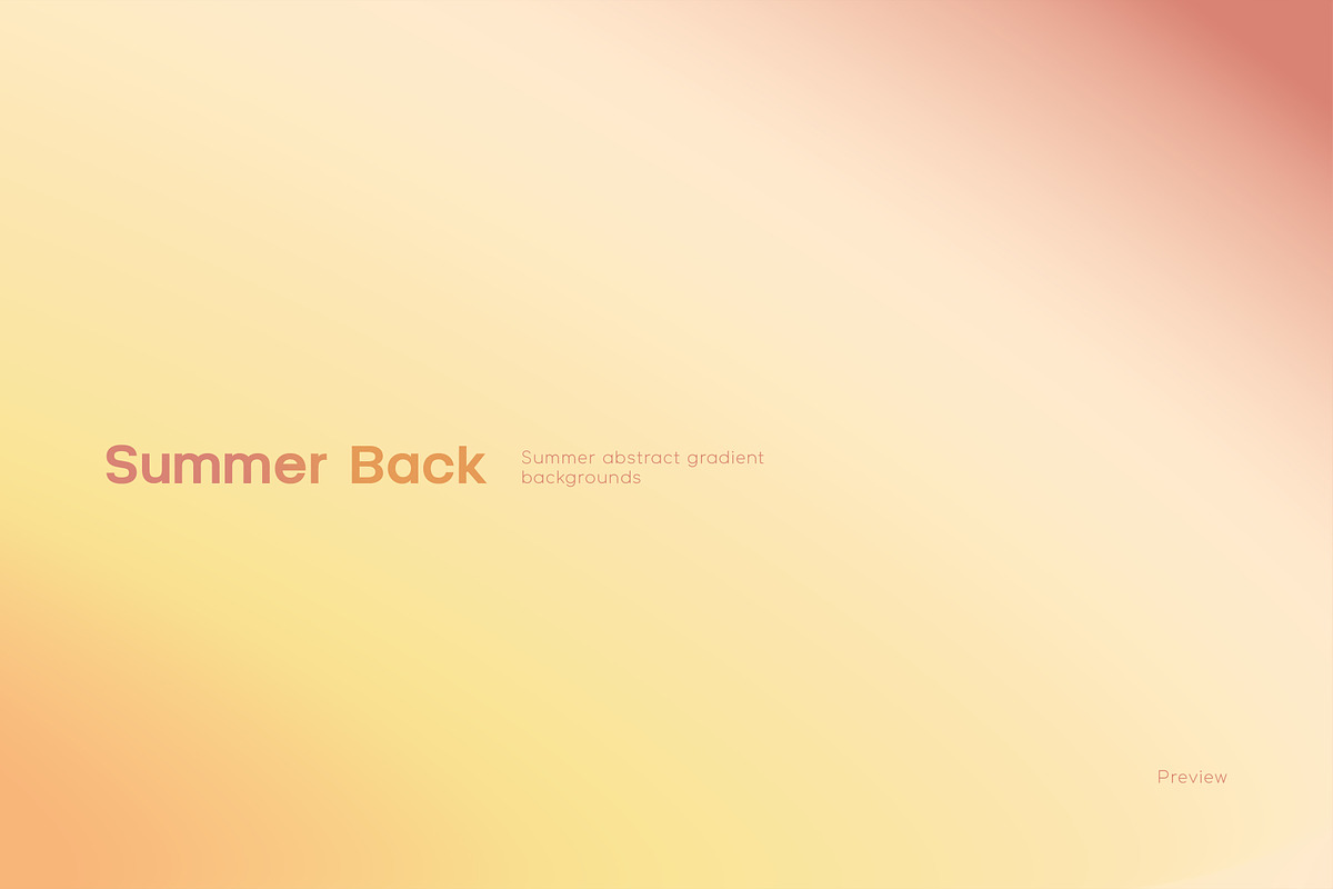 Summer Abstract Gradient Collection, a Texture Graphic by Ghurafa Studio (Photo 9 of 10)