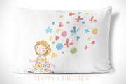 Happy children, an Illustration by Love Watercolor Store (Thumbnail 6 of 6)