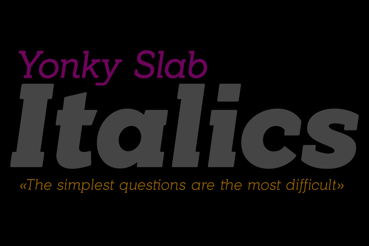 Yonky Slab -8 fonts- 34% off preview 4