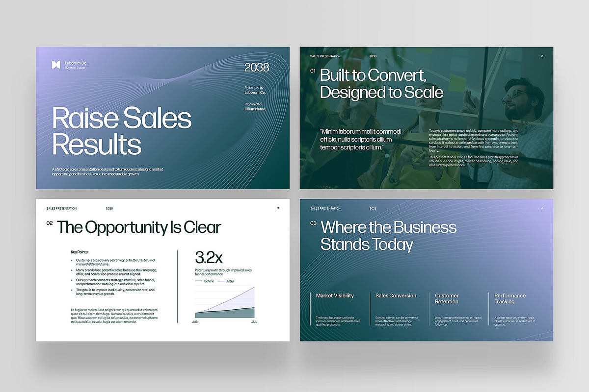 Sales Presentation Template, a Presentation Template by BrandPacks (Photo 2 of 7)