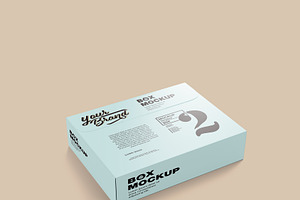 Delivery Box Mockup