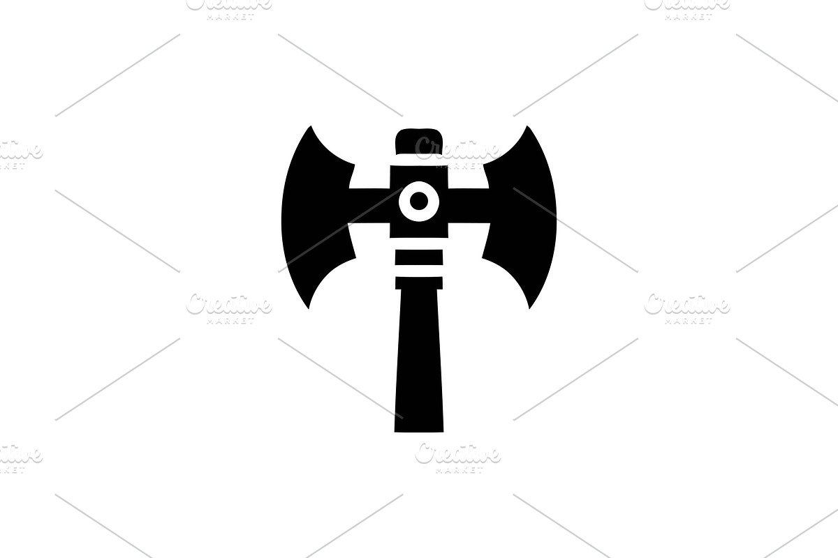 Axe Vector Illustration, a Branding & Logo Template by Vectorium Studio (Photo 1 of 2)
