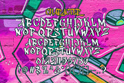 Rhieknuza - Graffiti Font, a Sans Serif Font by StringLabs (Thumbnail 13 of 14)