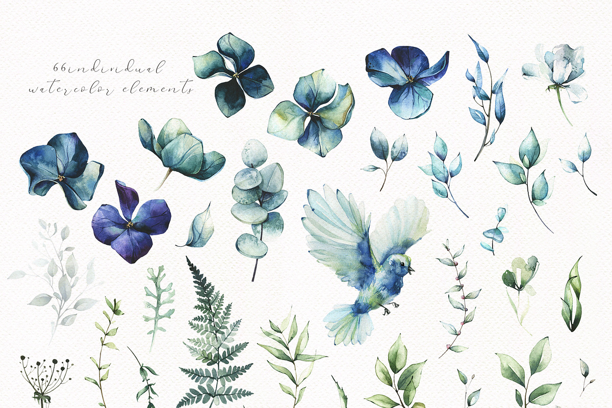 Meditative Clarity floral watercolor, a Decorative Illustration by Khrys.art (Photo 13 of 17)