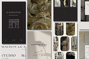 Parisian Canva Social Media Template, a Social Media Template by Le Maison Bohem (Thumbnail 5 of 11)